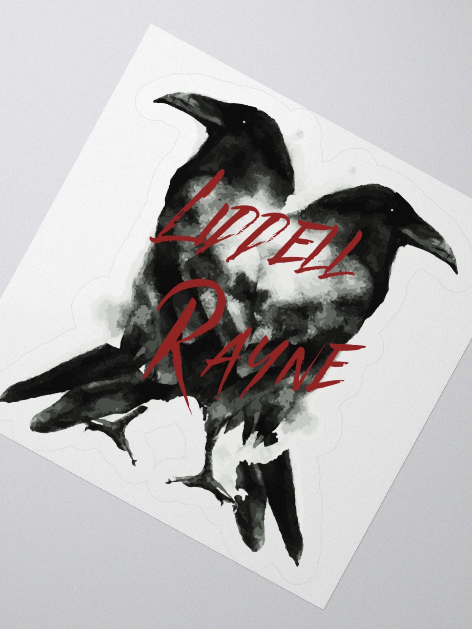 Two Ravens sticker W/ surprise Ebook download product image (2)