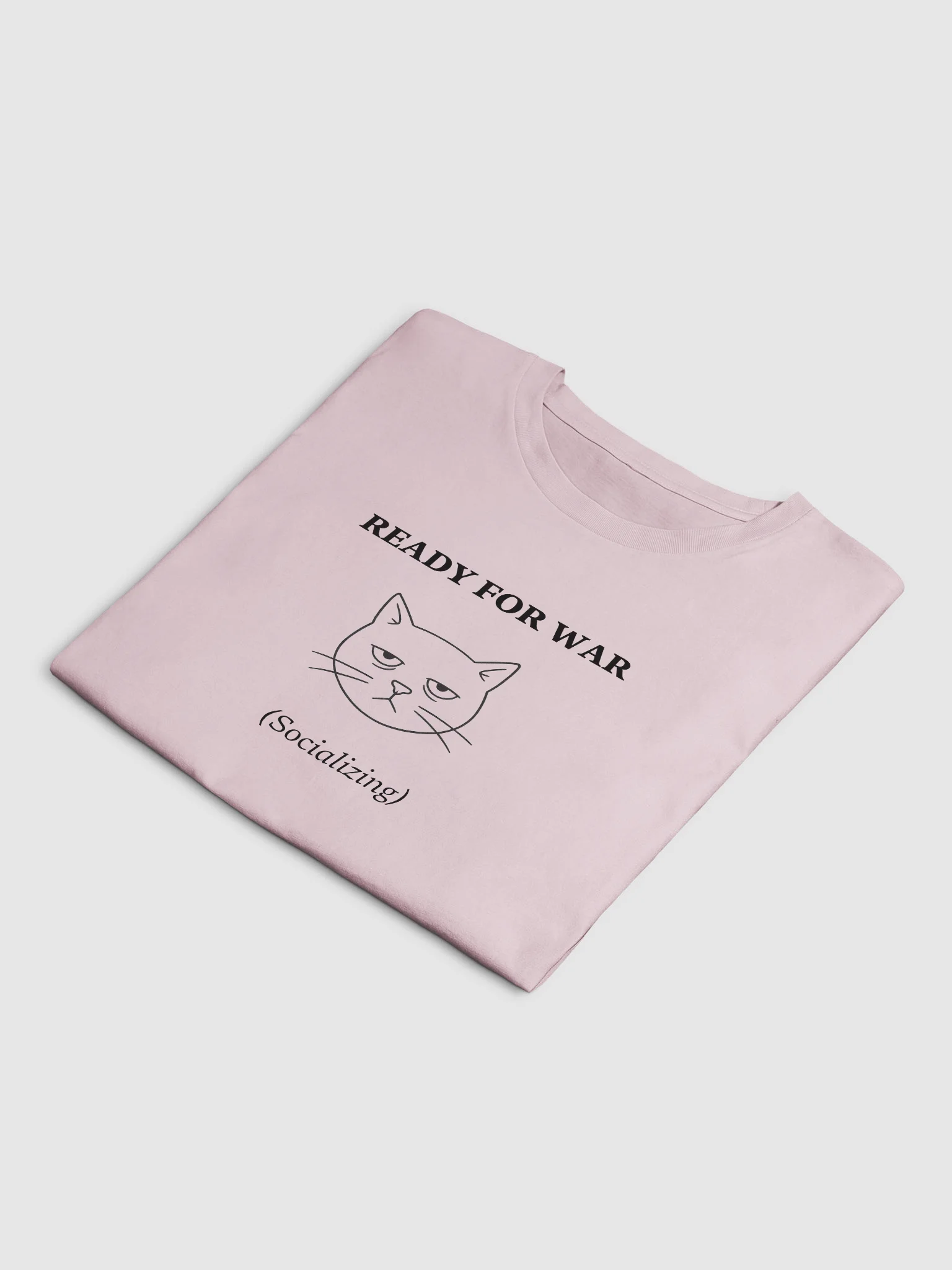 Ready for War (Cat) Crop Top product image (4)