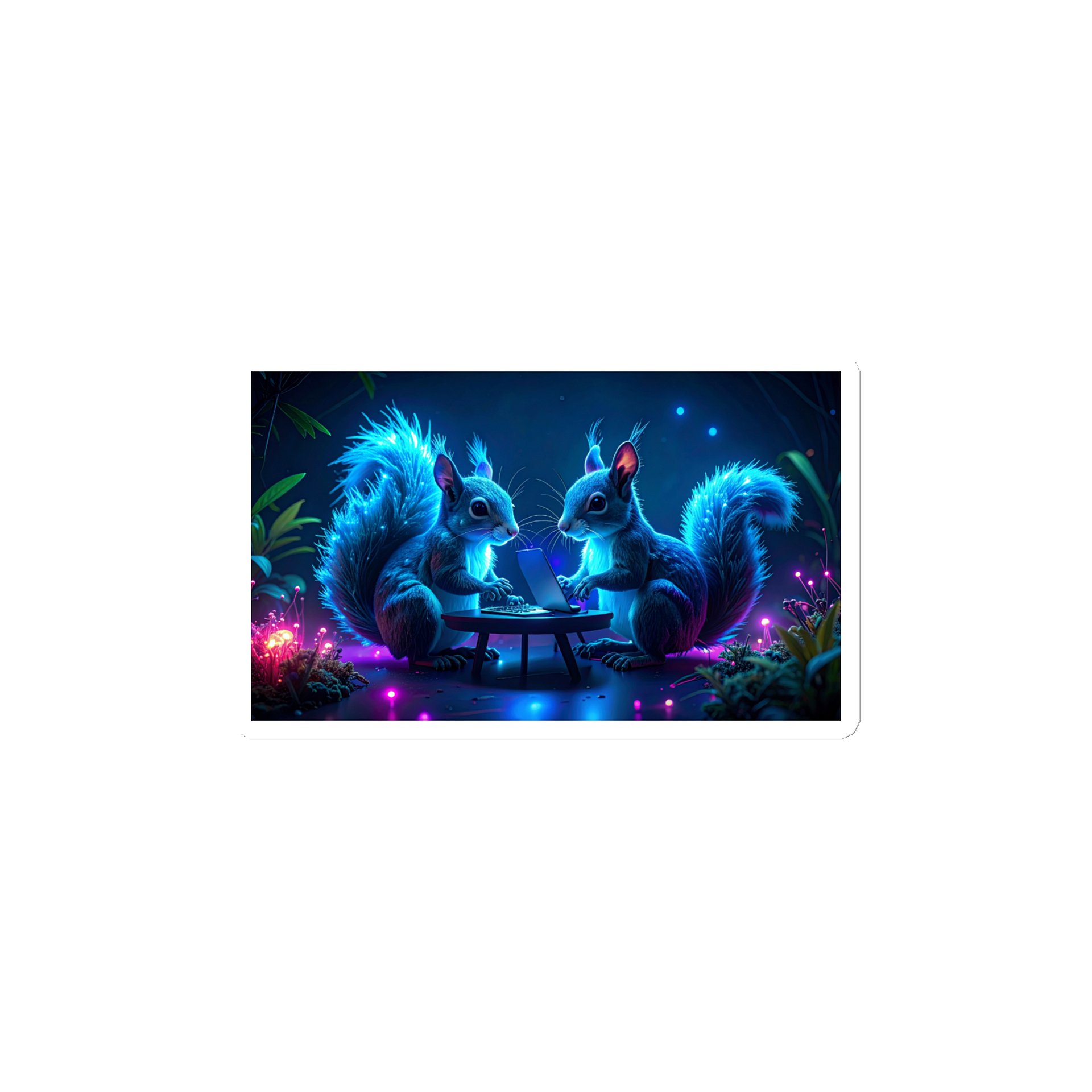 Whispy & Gilly Magnet product image (1)
