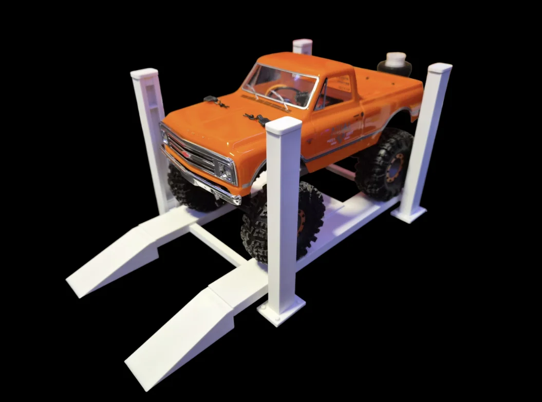1:24 Scale 4 Post Lift for SCX24 R/C Truck product image (5)