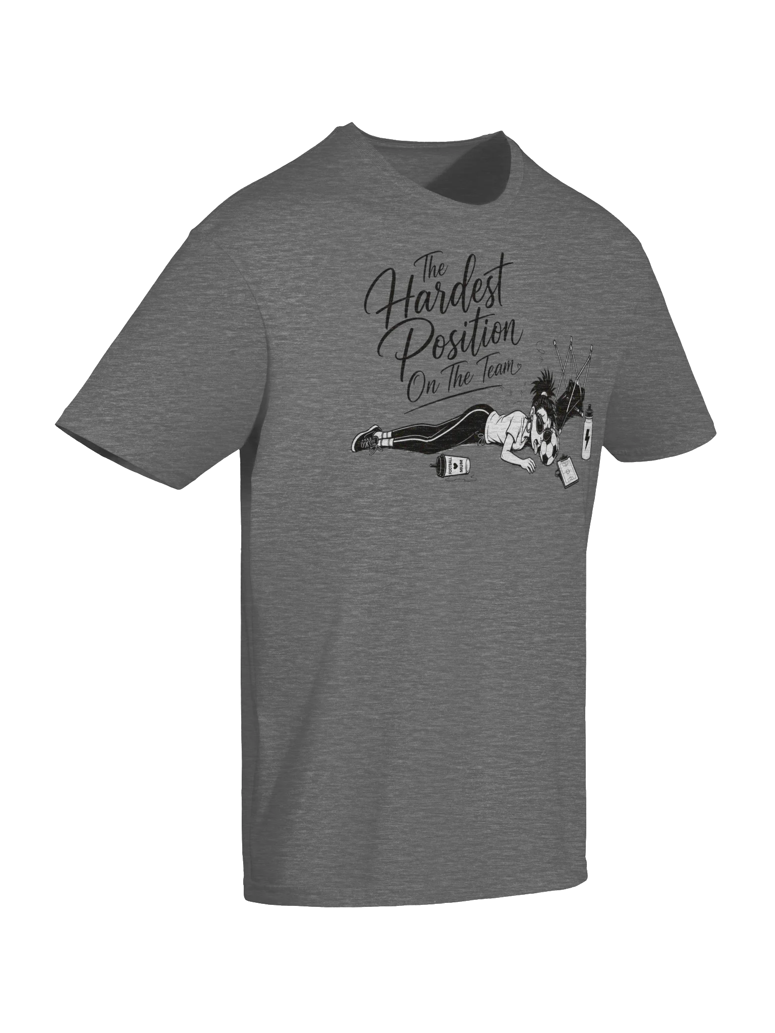 The Hardest Team Position Tee Football product image (6)