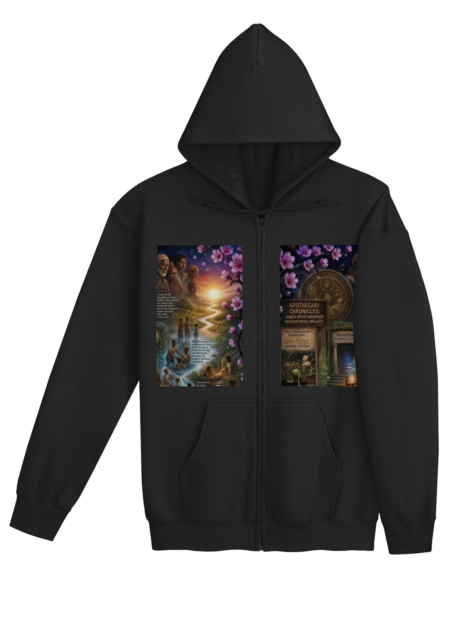 Apothecary Chronicles Zip Hoodie product image (4)