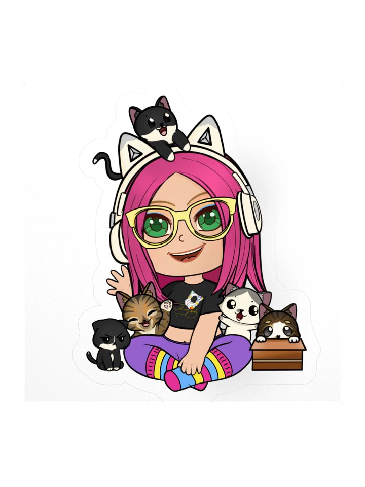 Al's Clowder Sticker product image (3)