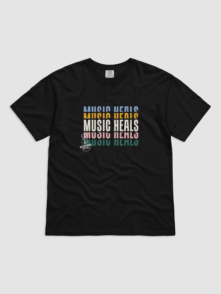 Music Heals Repeating Tee product image (1)