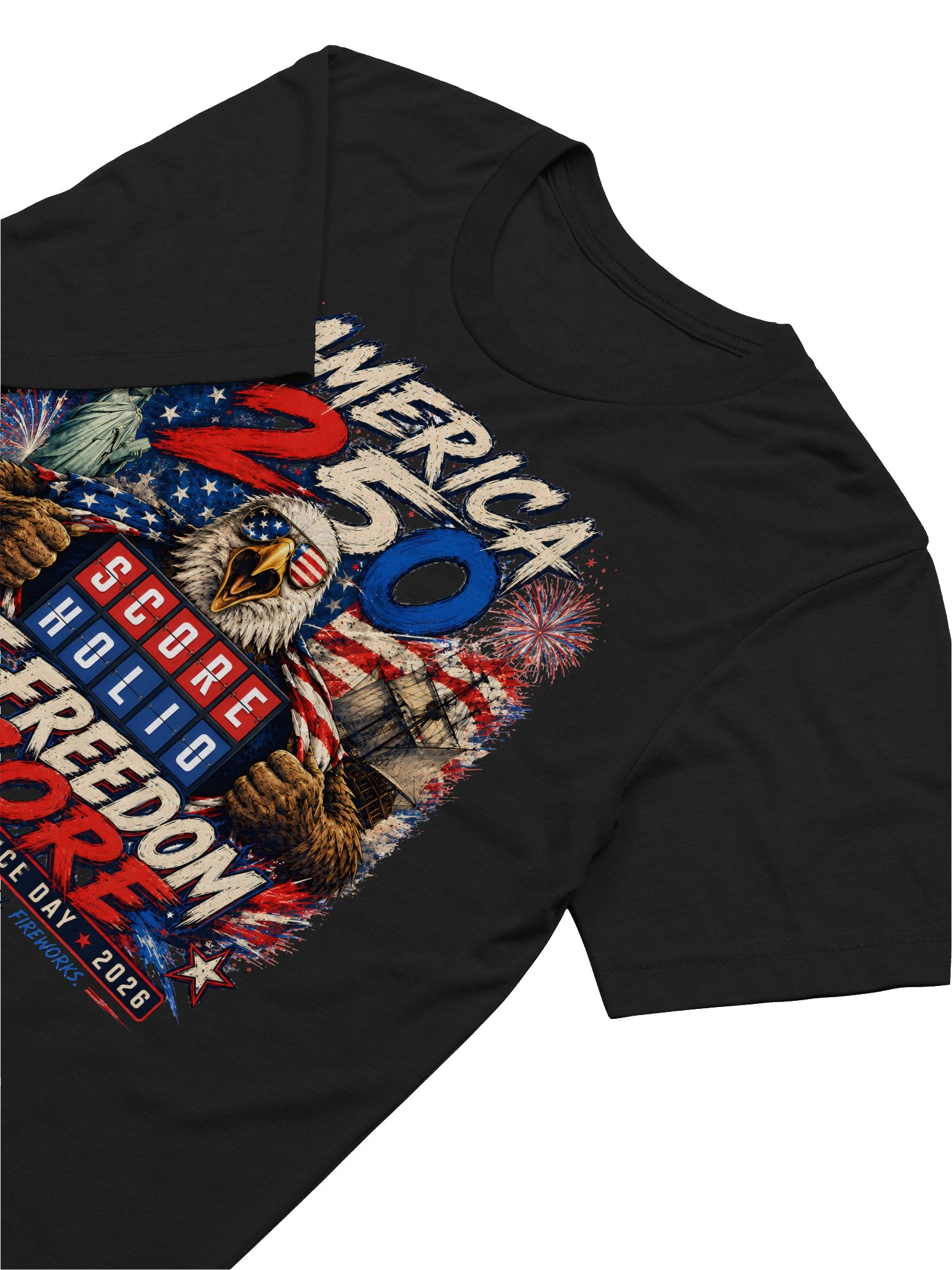 Scoreholio America 250 “Let Freedom Score” Tee product image (3)
