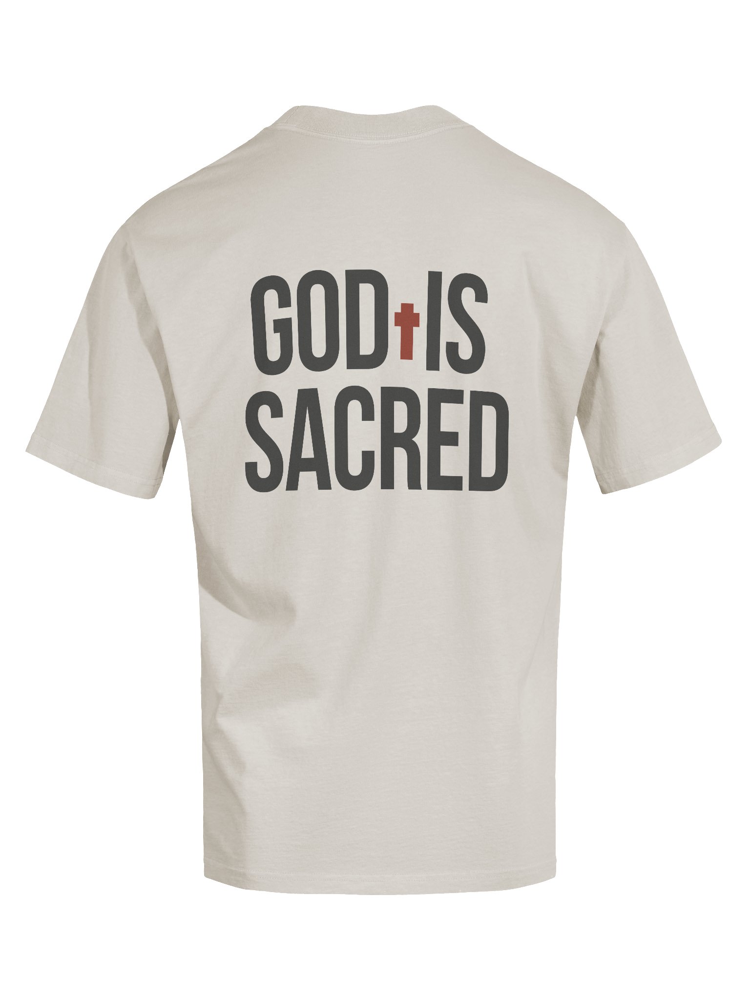 GOD IS SACRED OVERSIZE TEE (Light) product image (8)