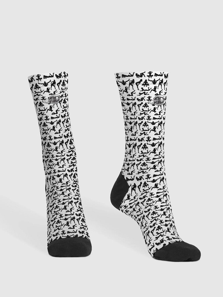 A Perfect Ten - WHITE | Sustainable Crew Socks product image (2)