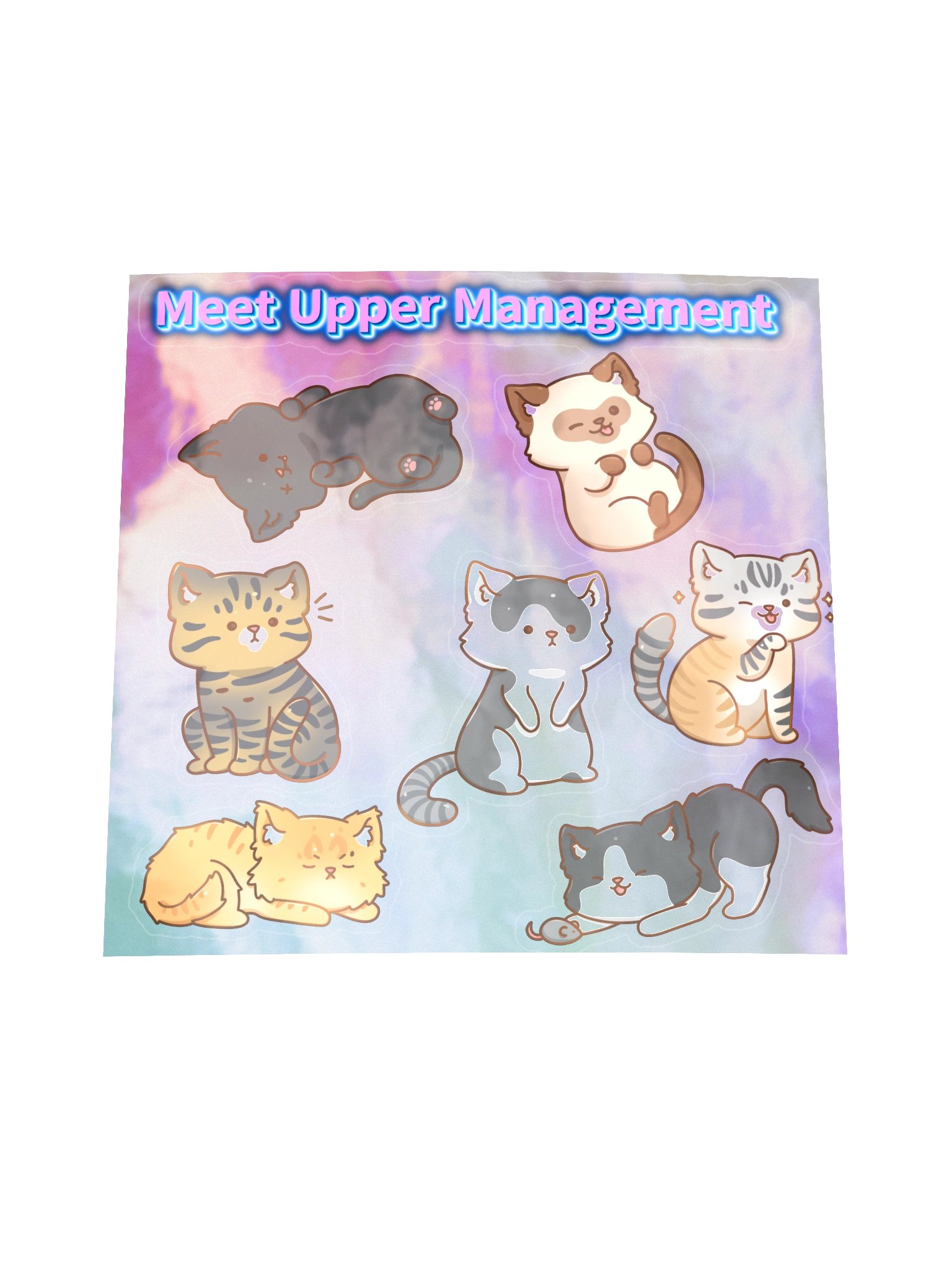 Meows Sticker Sheet product image (1)