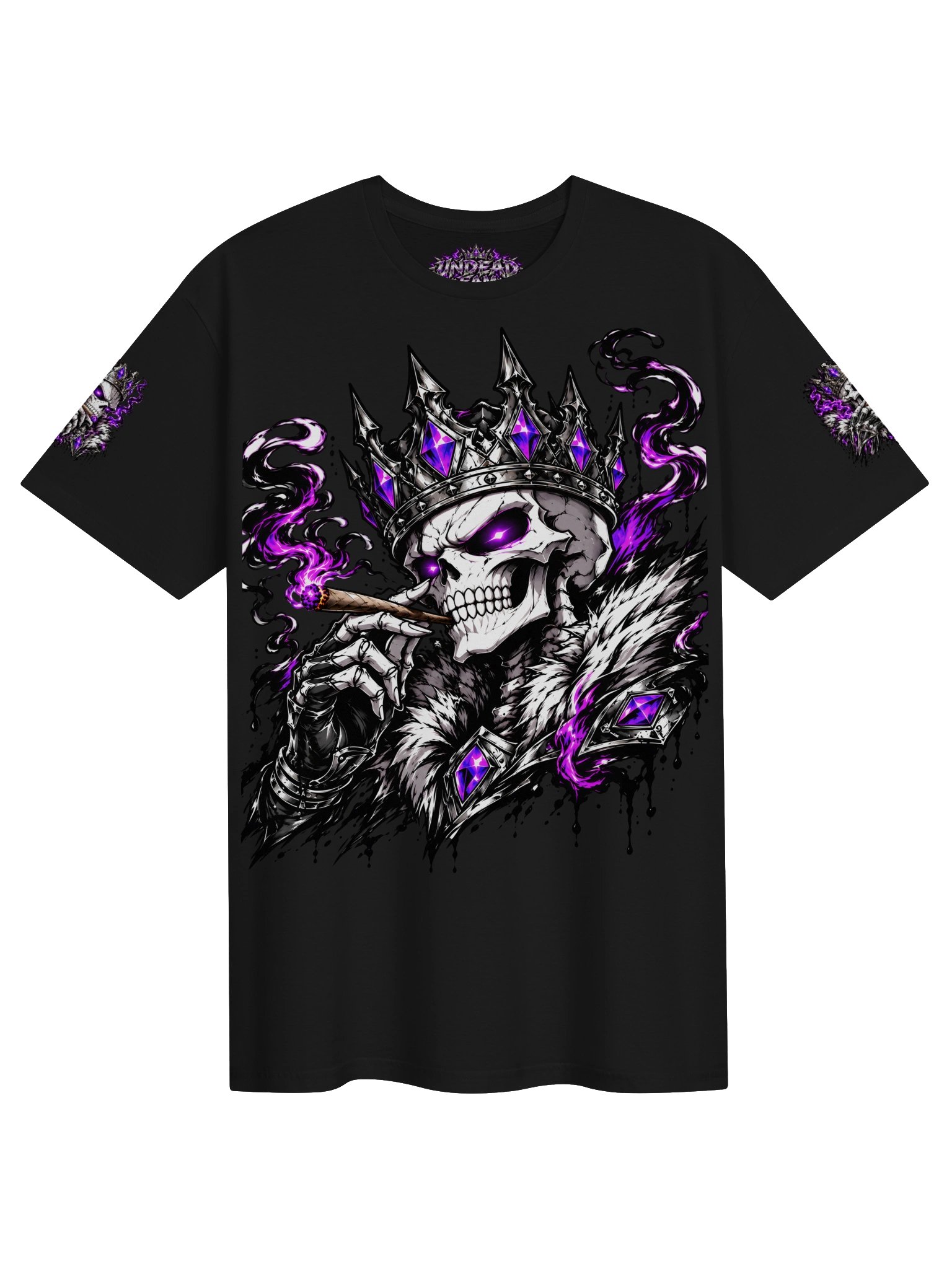Smoked Up NecroKing Tee product image (1)