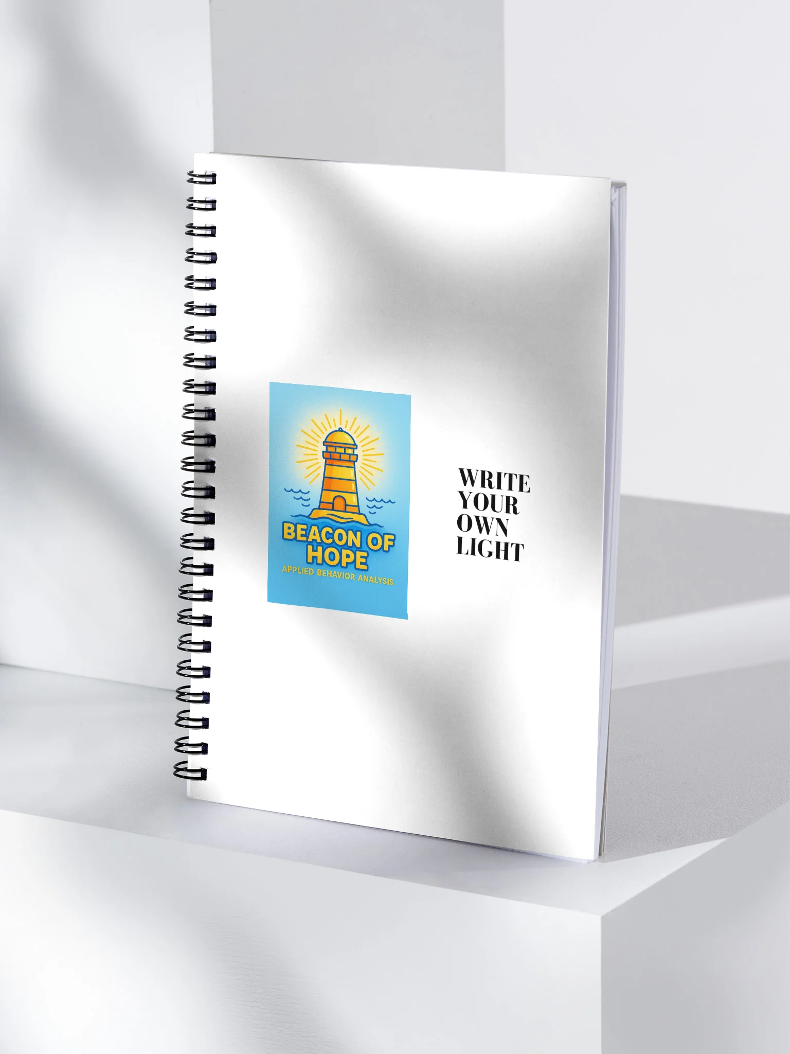 Illuminate Your Thoughts - Spiral Notebook product image (4)