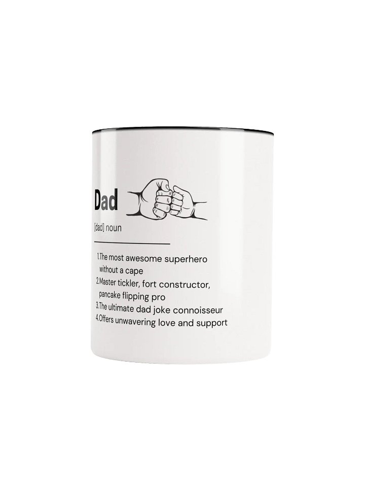 Dad Vibrant Touch Ceramic Mug product image (1)
