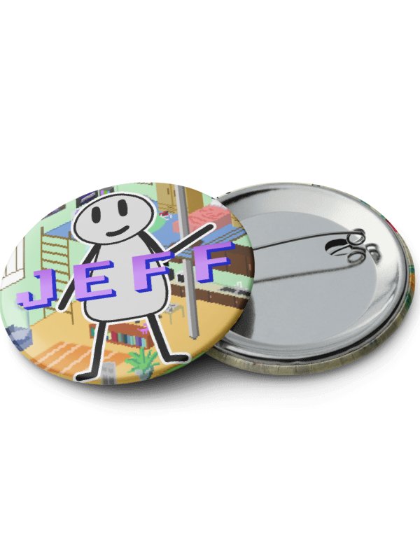 Dani & Dean Do An Internet Big Pin Button Set (2.25'') product image (6)
