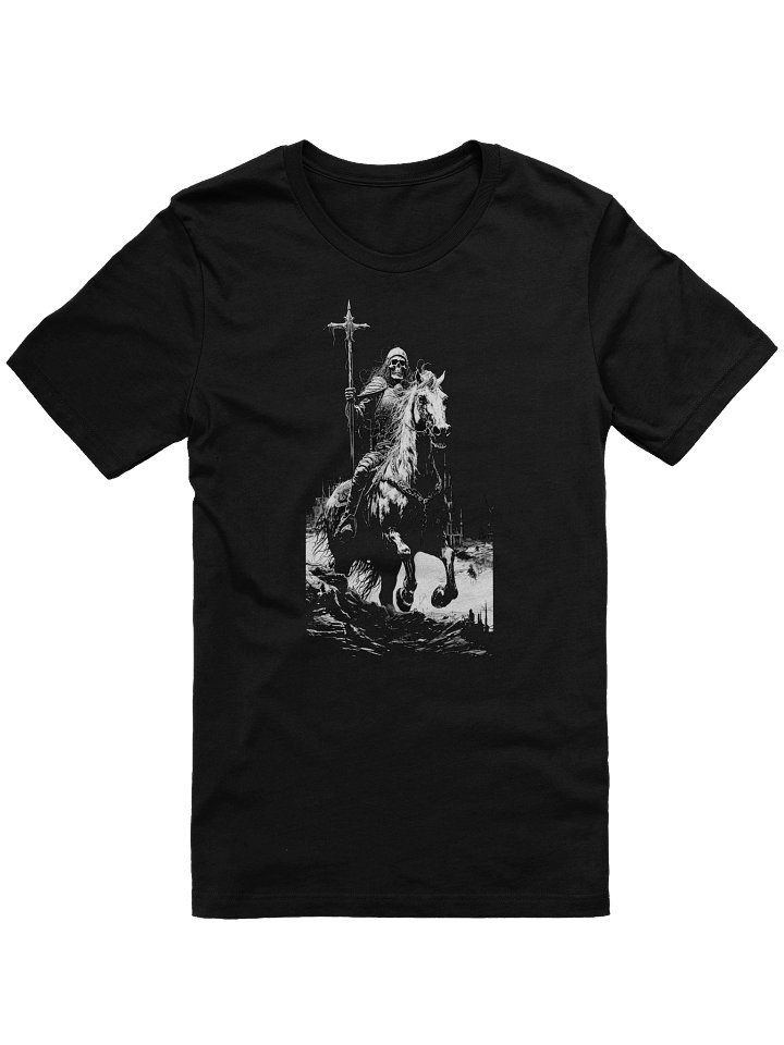 Death Rides A Horse - skeletal warrior harbinger of revelations T-Shirt product image (1)
