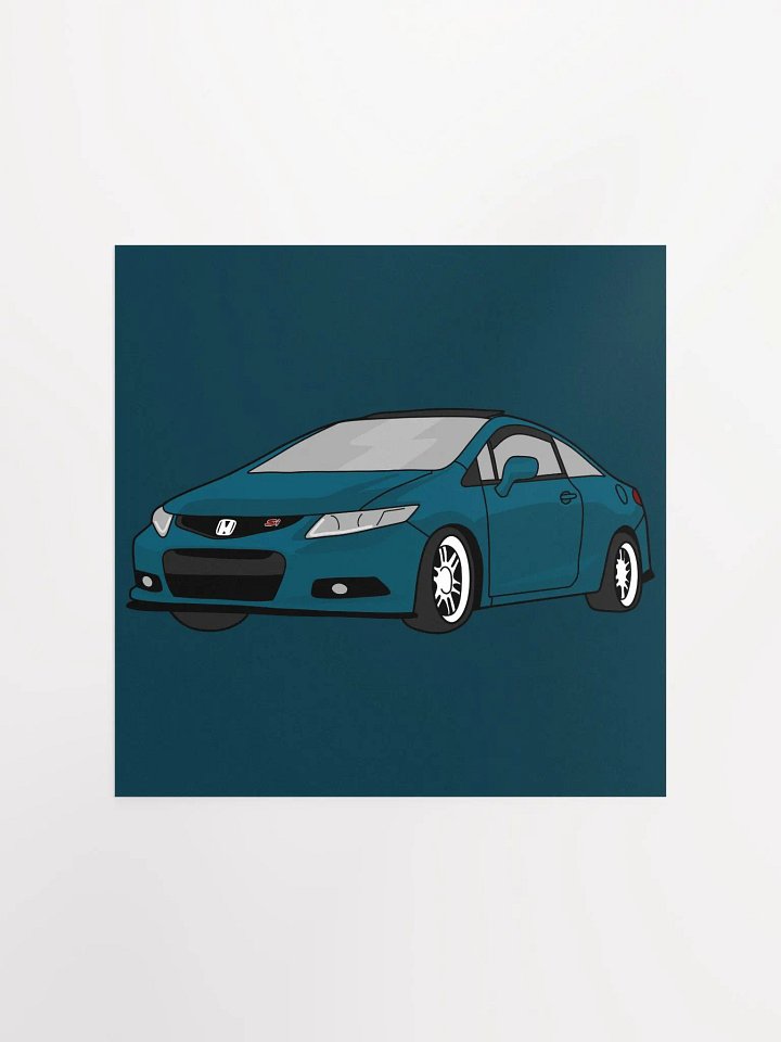 Caffeinated Gearhead's Car Collection - Honda Civic Si - Poster product image (1)