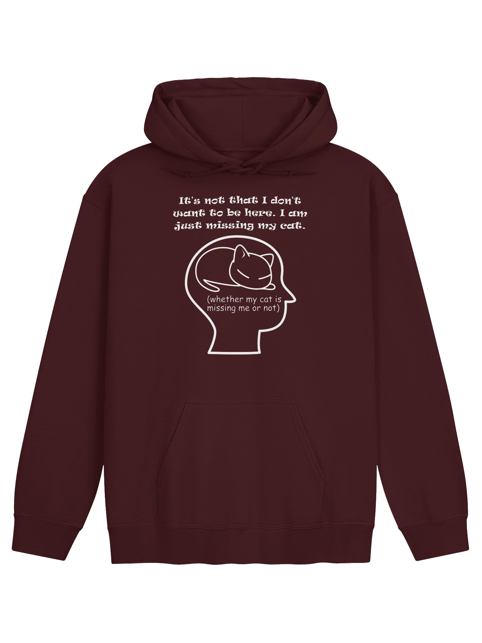 Monday Blue Kind of Mood - Unisex Adult Hoodie product image (1)