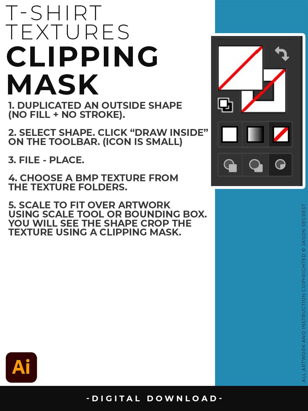 Complete Illustrator Halftones & Textures Bundle product image (12)