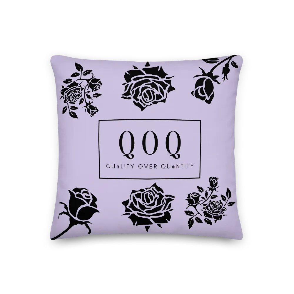 Rose Premium Pillow (Lt. Purple) product image (1)