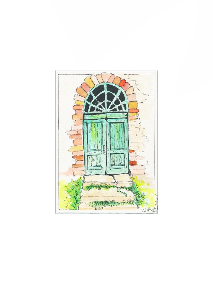 Double Door Arch Print product image (1)