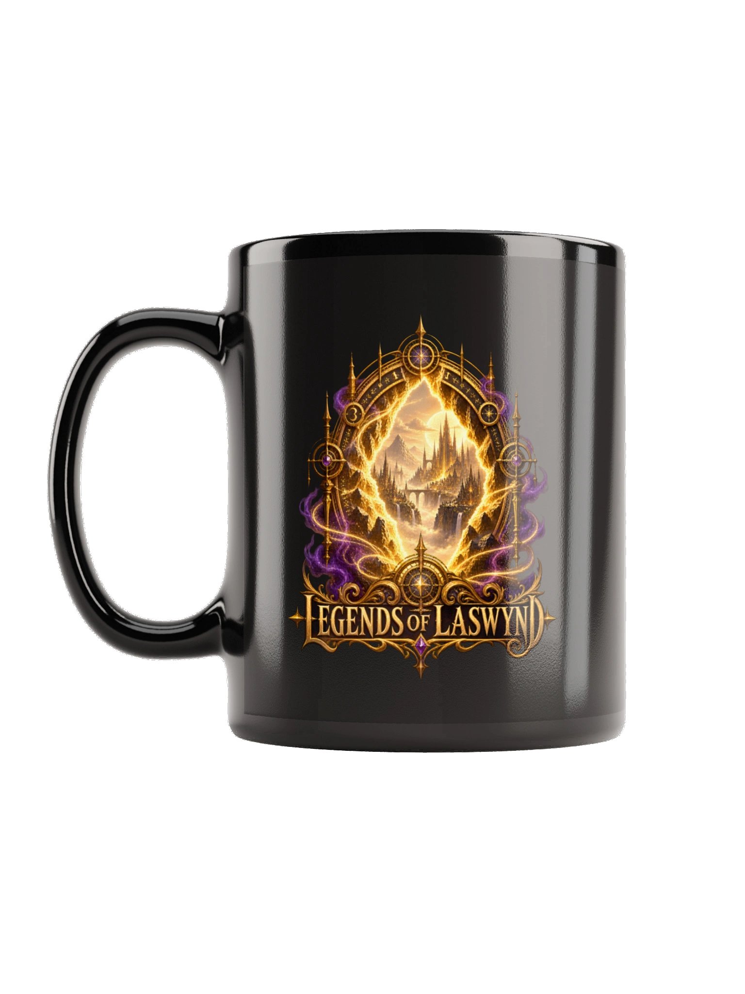 Legends of Laswynd — Golden Rift Mug product image (1)