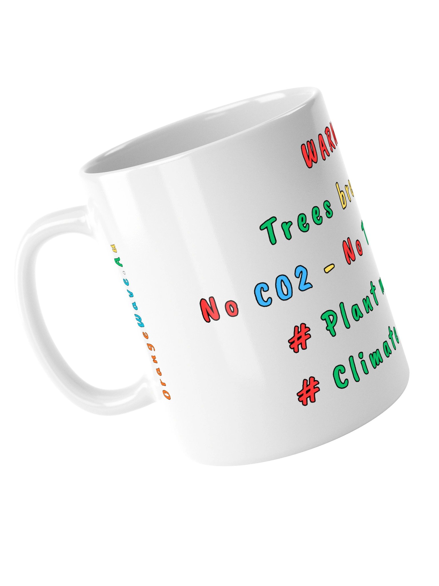 Trees breathe CO2 Mug product image (9)