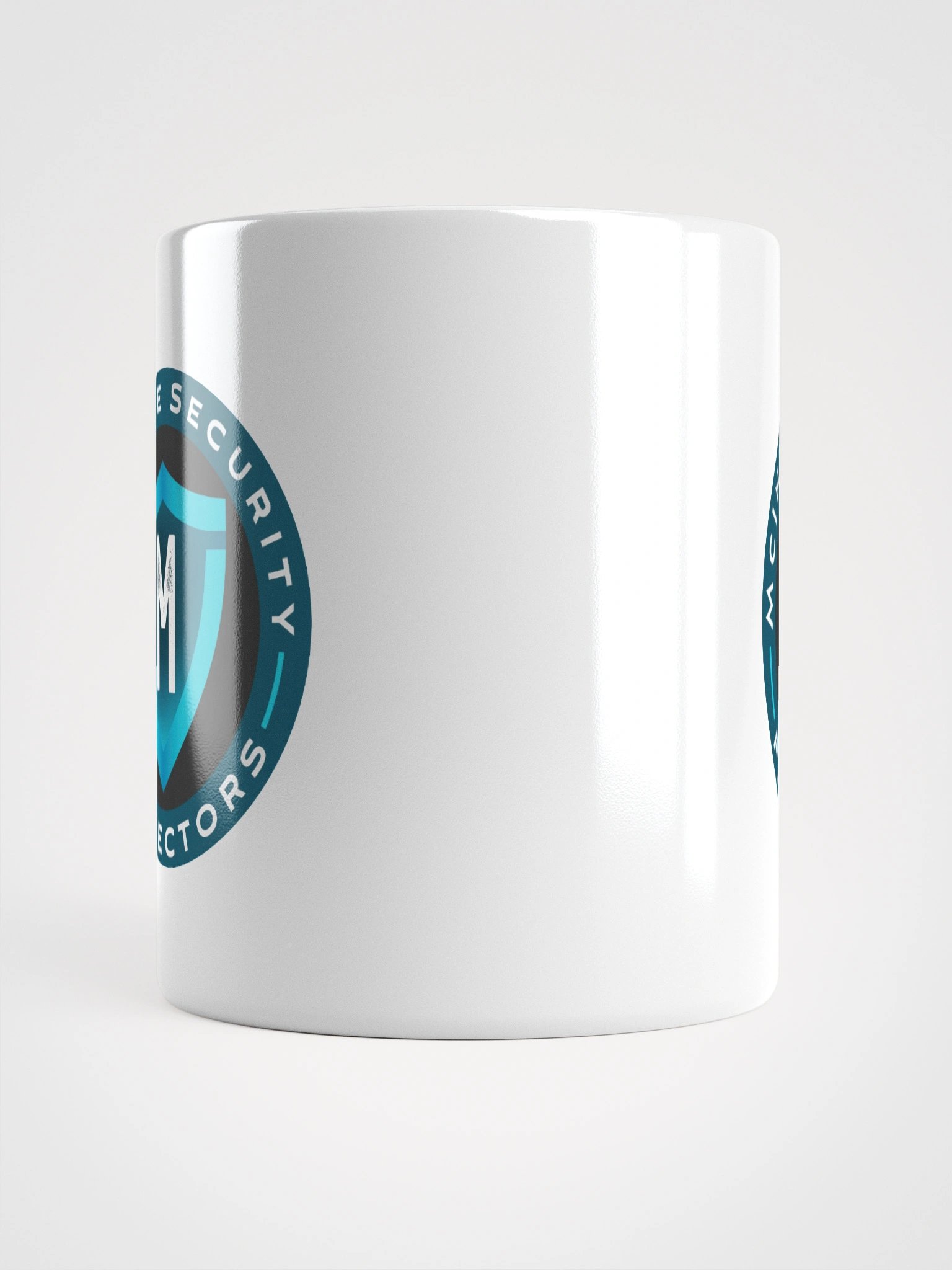 White Ceramic Coffee Cup - McIntyre Security Protectors product image (5)