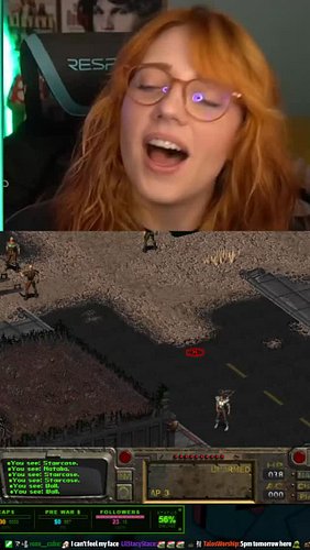 When you sit on the toilet for too long watching your favorite streamer... 🤣 #musicalimprov #Icantfeelmyface #fallout1 #Fallo...