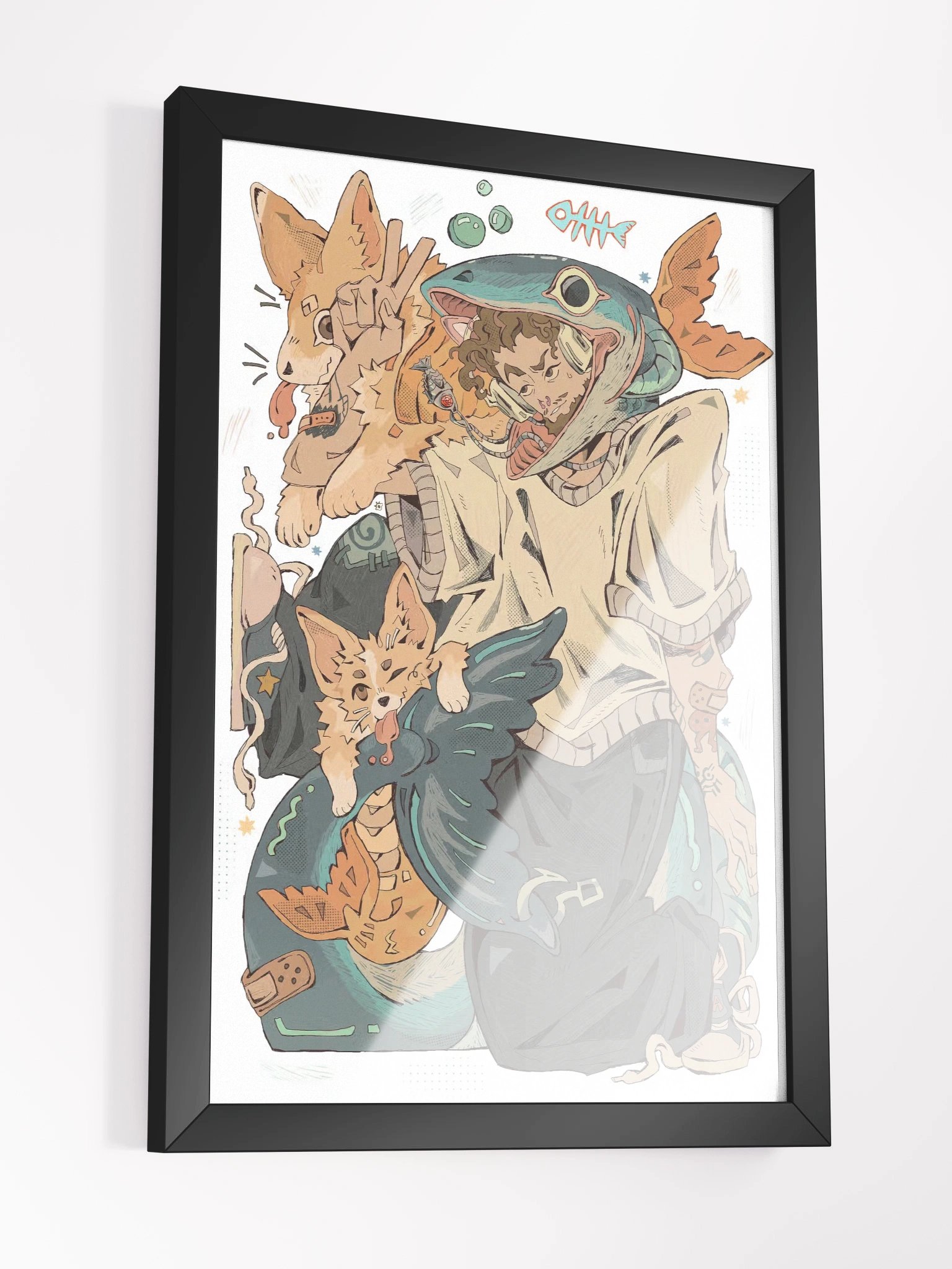 Off the Hook - Framed Poster product image (3)