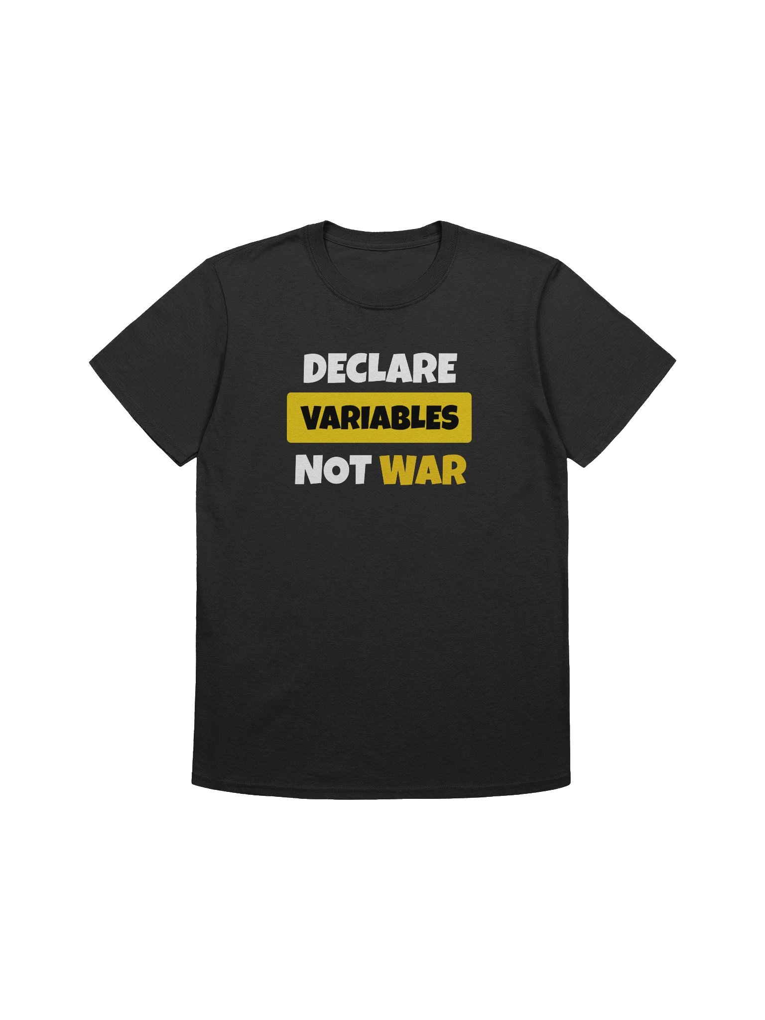 Declare Variables Not War product image (1)