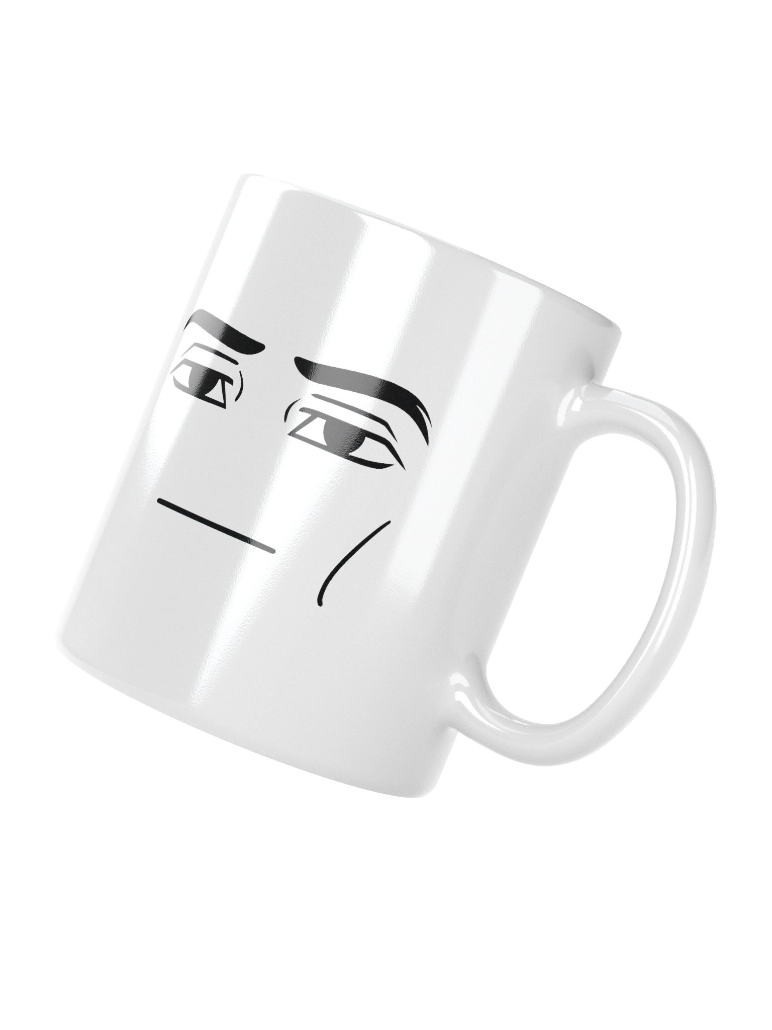 Unbothered Mug | Minimal Attitude Face Cup | Silent Judgement Expression | Coffee/Tea Mug for Office Desk & Gifting product image (3)