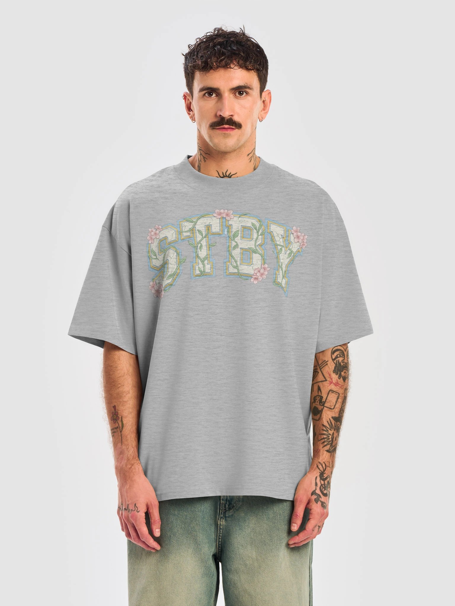 Floral Vine STBY Organic Cotton T-Shirt product image (10)