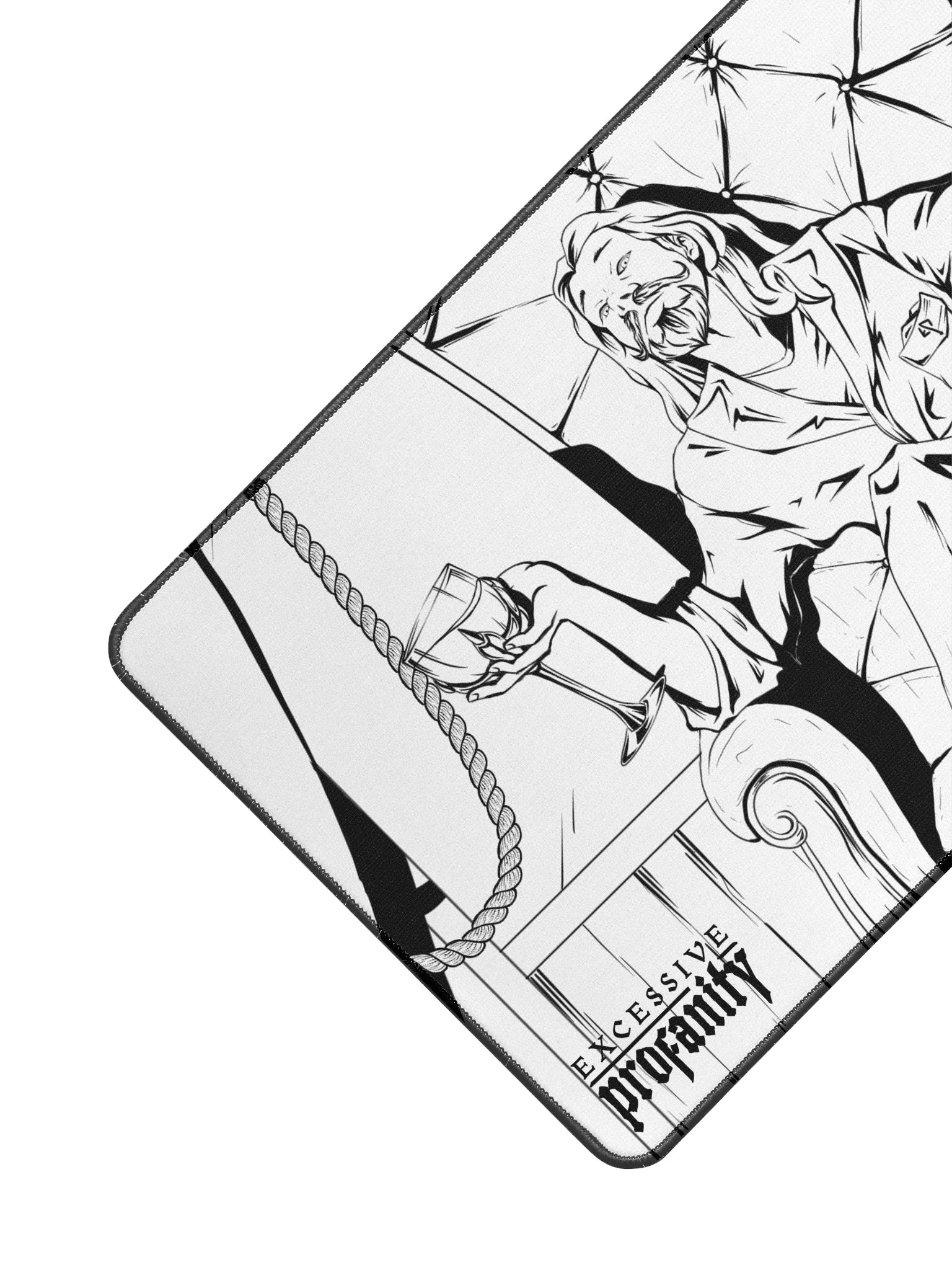 1st Anniversary Desk Mat (B&W) product image (2)