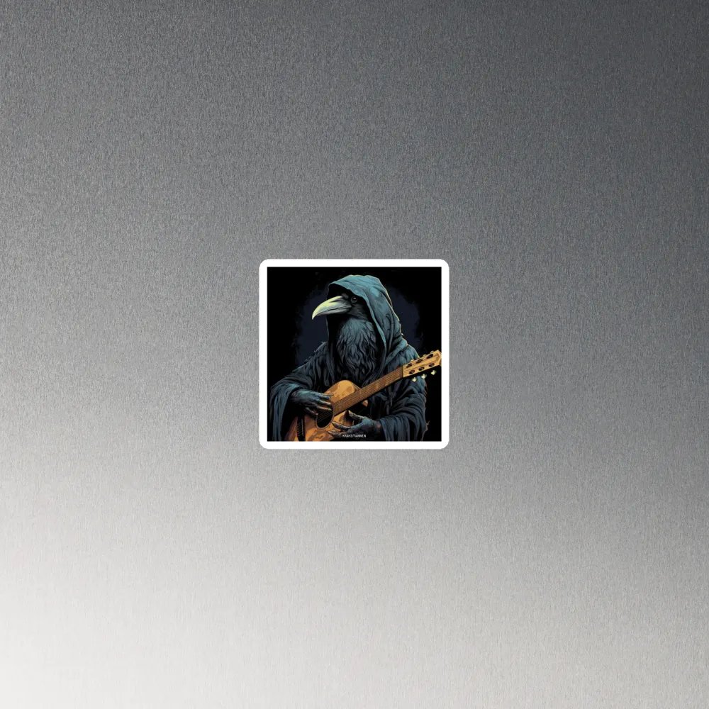 Premium Vinyl Magnet ⚫️ Strings of the Crow Man product image (4)