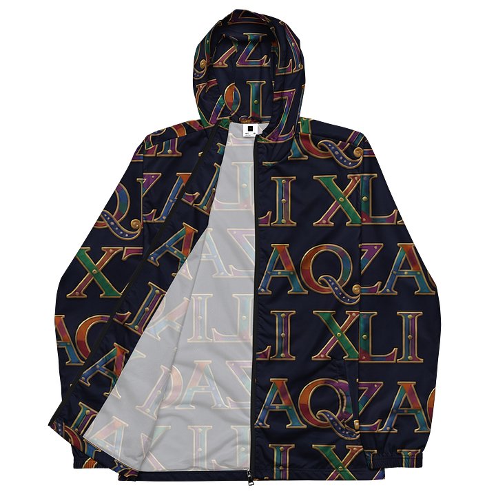 XZAQLI Men's Prism Monogram Windbreaker product image (1)