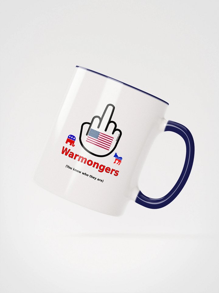 Two-tone Ceramic Mug-MisterFinger-War-B product image (25)