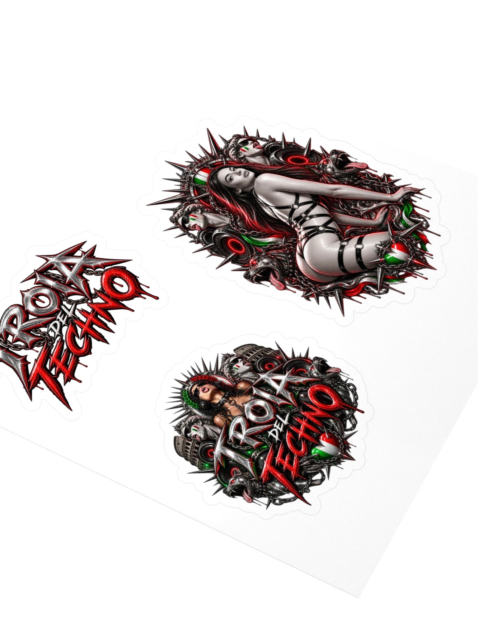 troiadeltechno stickers product image (3)