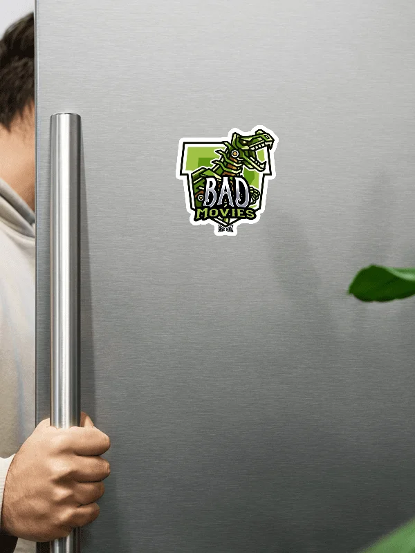 Modern Bad Movies Mech Logo Die-Cut Magnets product image (4)