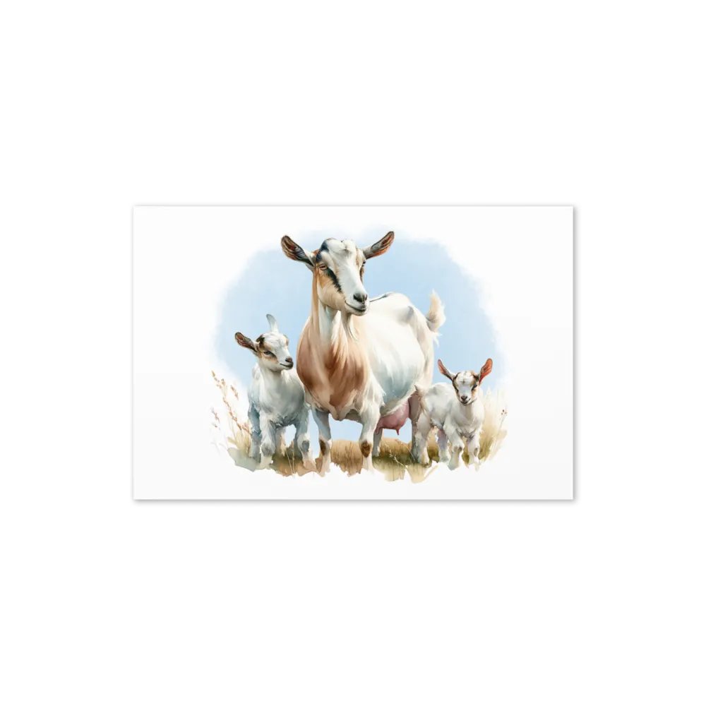 Nigerian Dwarf Mama - Greeting Card product image (5)