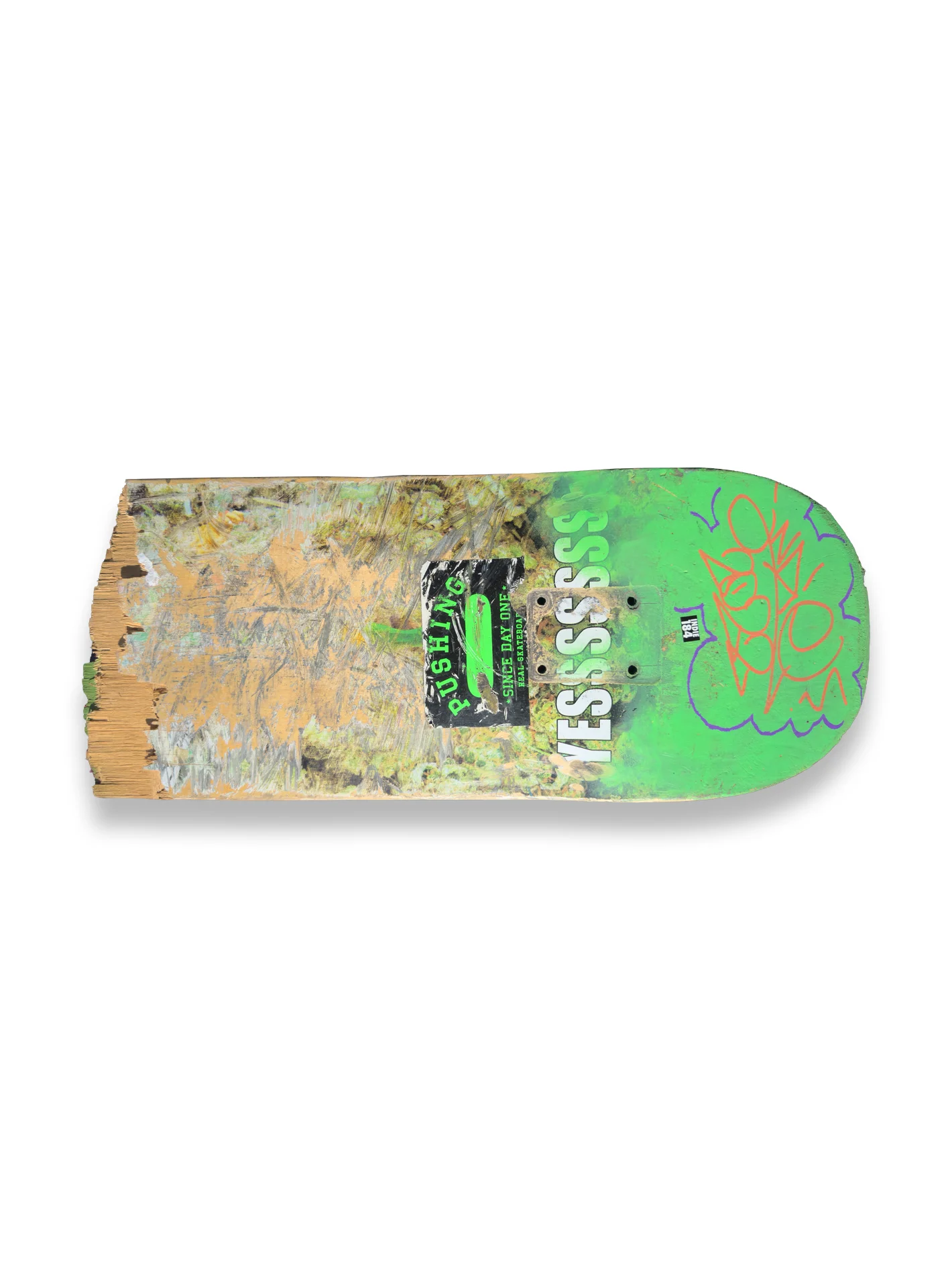 Bubble Flip #2 — Original Hand-Painted Skate Deck product image (2)