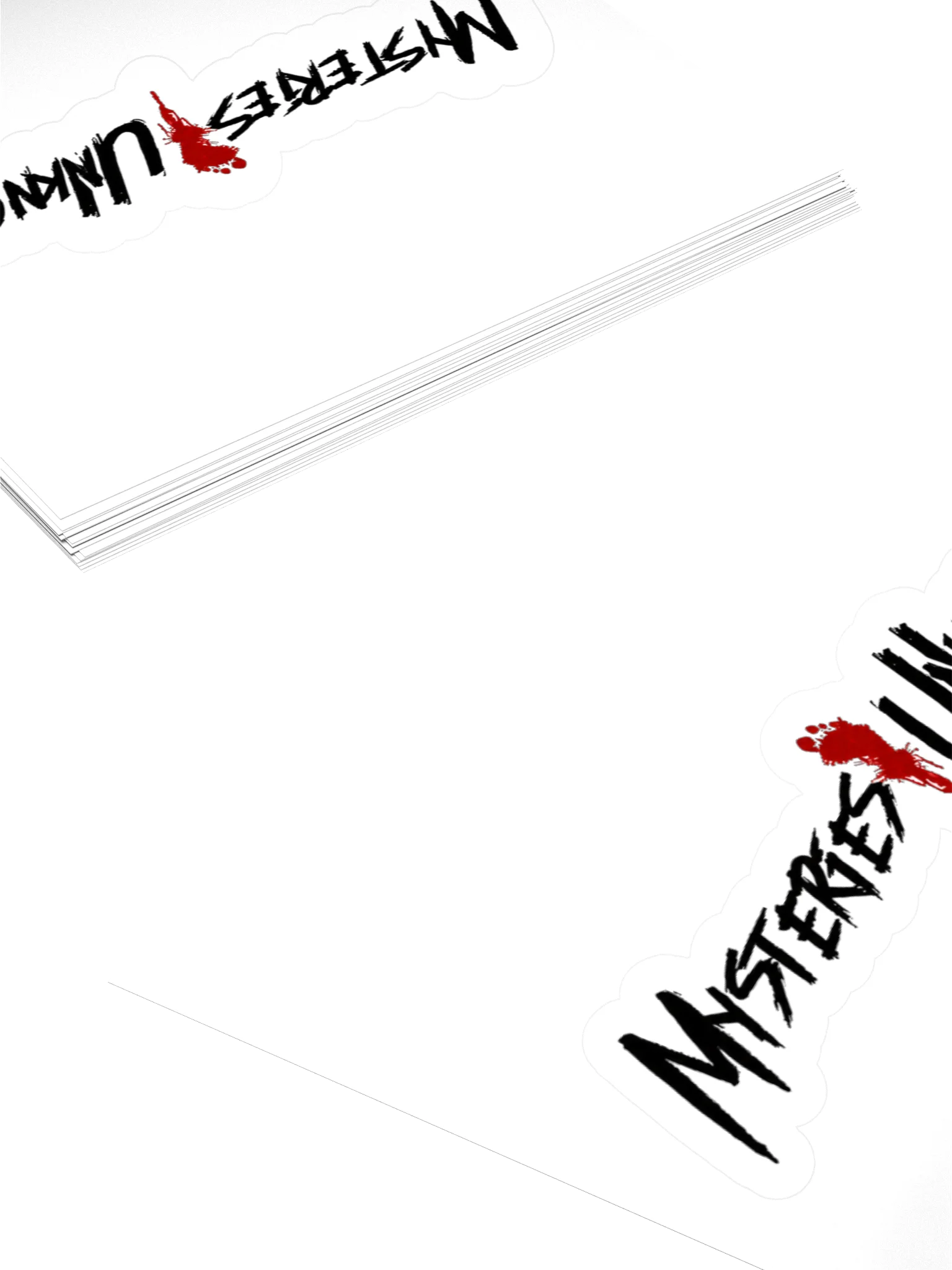 Mysteries Unknown Official Logo Sticker product image (14)