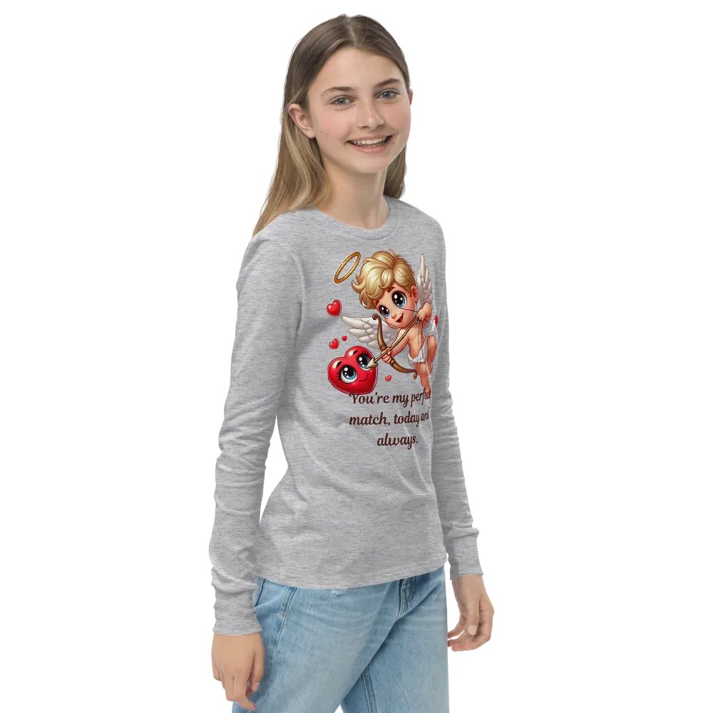 Cupid's Perfect Match Long Sleeve Tee product image (4)