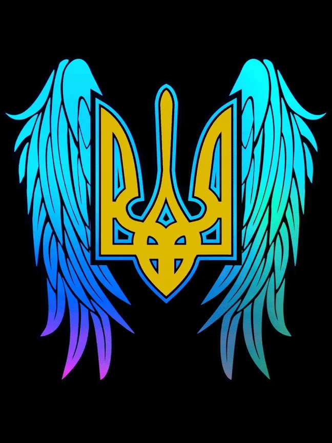 СЛАВА - ЗСУ Wings (AFU Wings) Luminous Design product image (1)