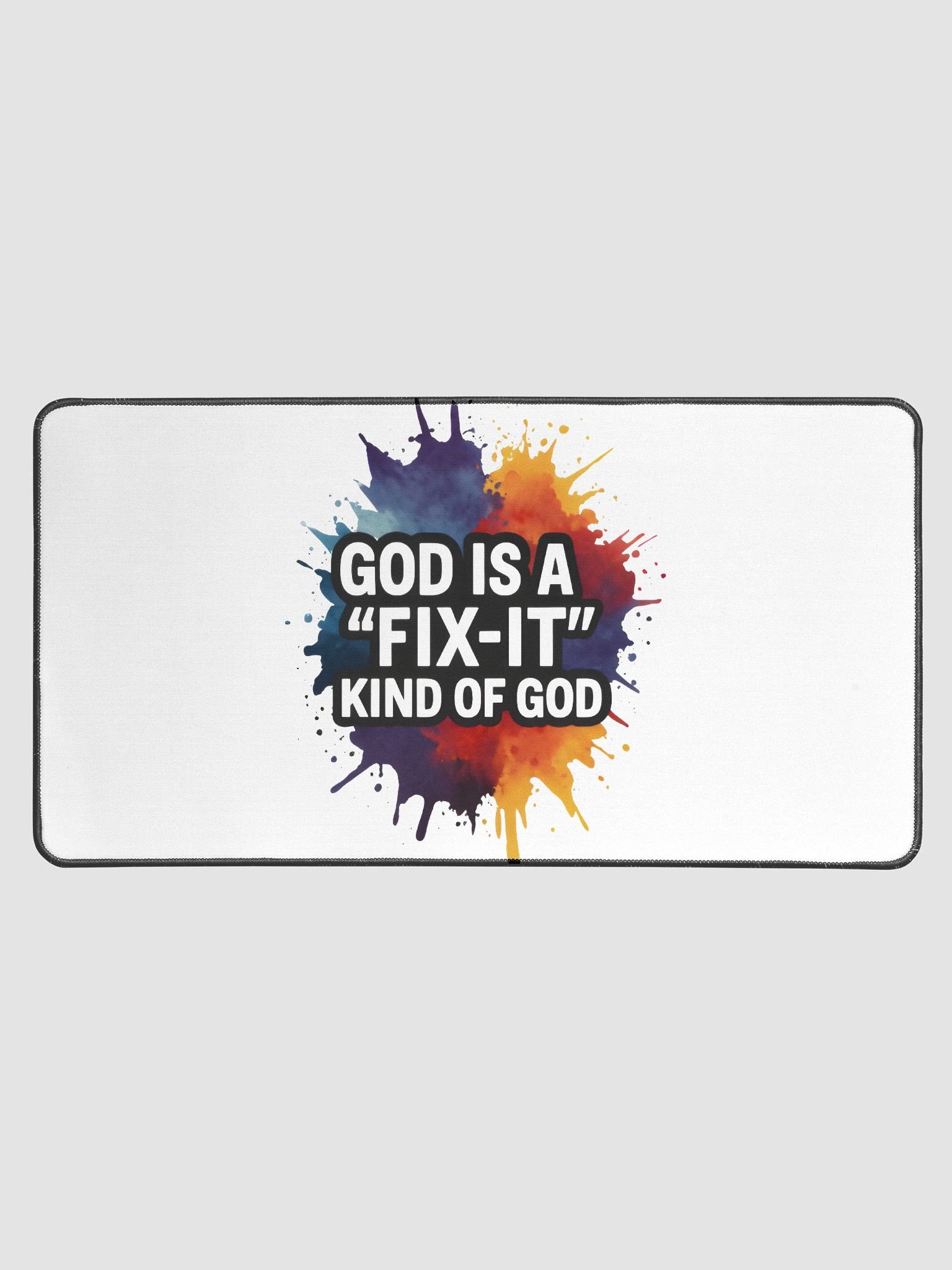 "Fix-It Faith" Splash Table Mat product image (1)