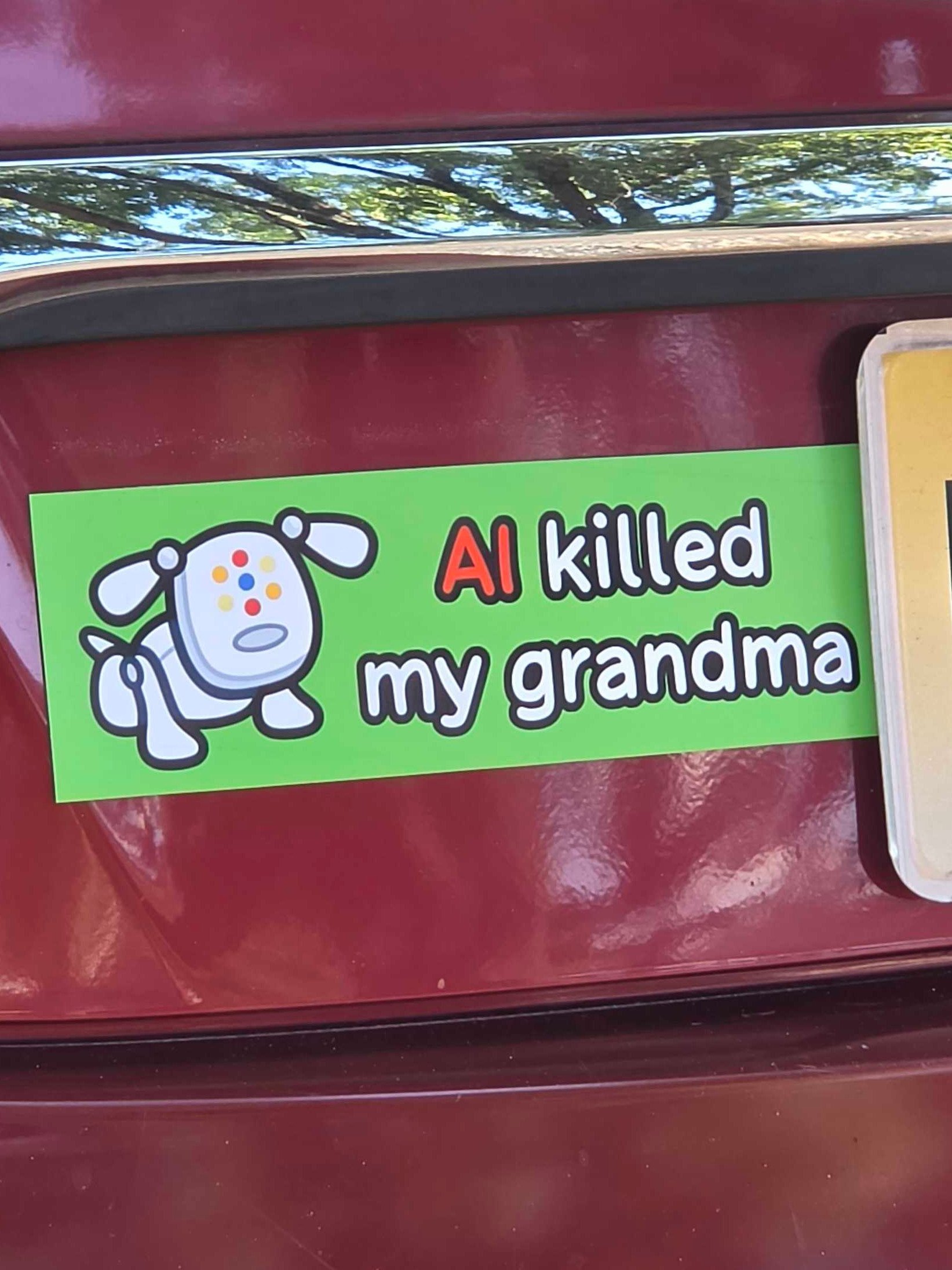 Grandma Bumper Magnet product image (1)