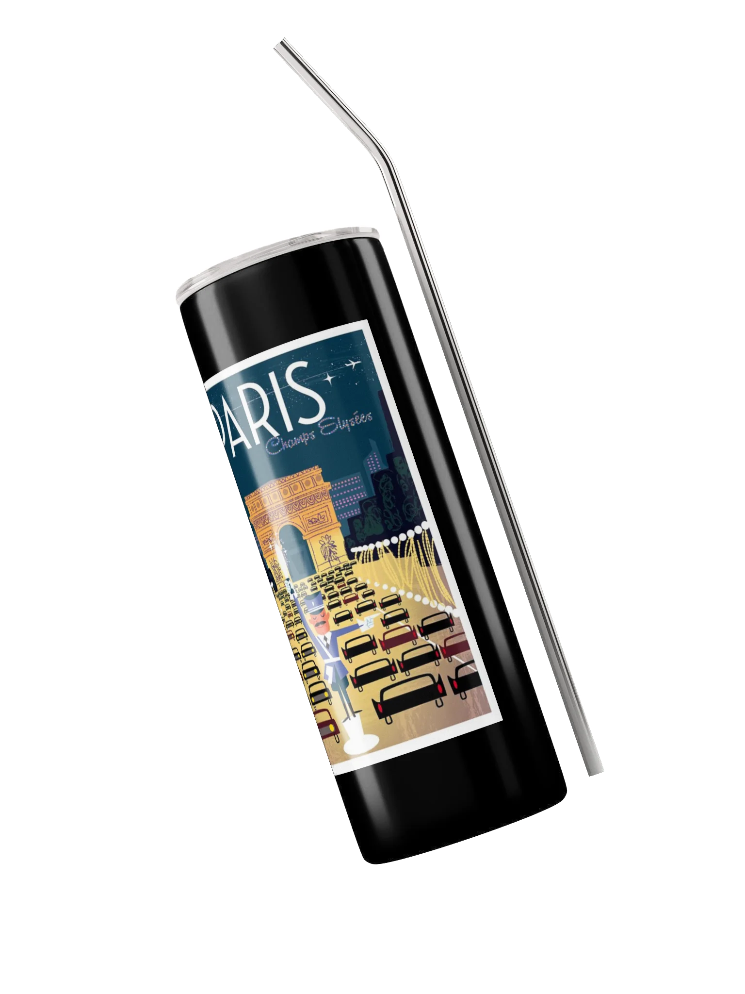 Paris Champs-Élysées Travel Tumbler product image (3)