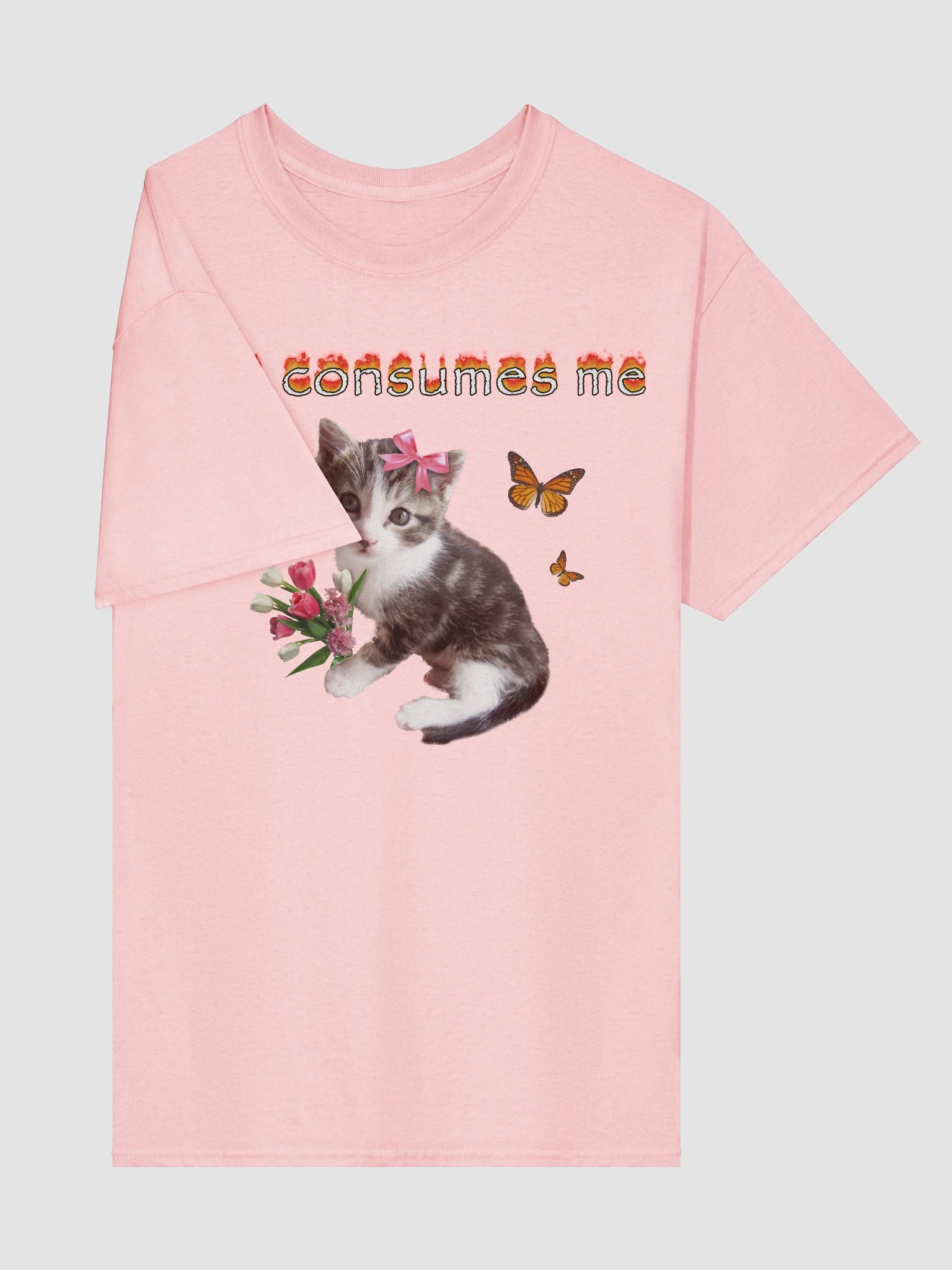 Rage Consumes Me Cat T-shirt product image (5)