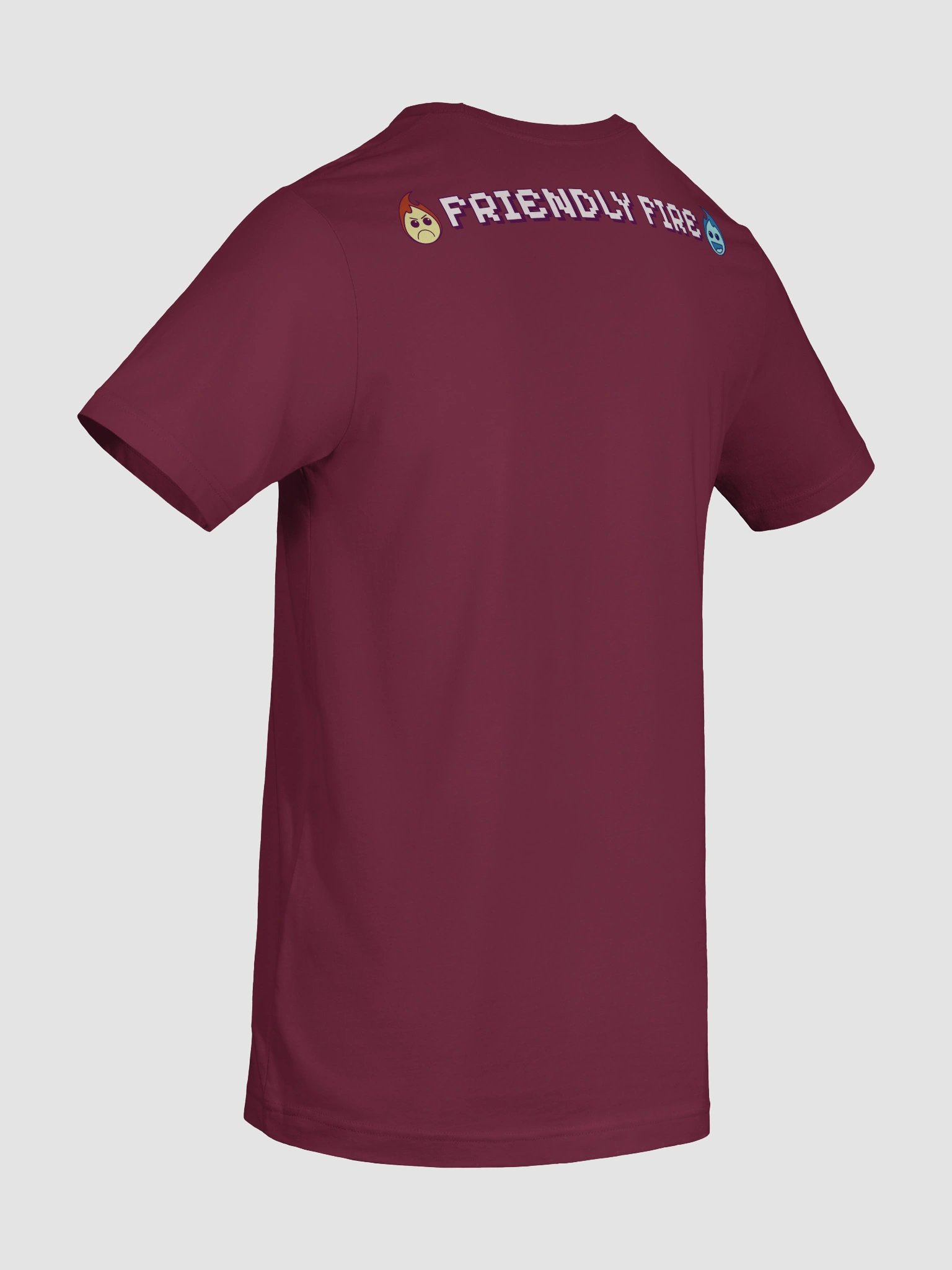 Friendly Fire - Super Soft Maroon Tee product image (10)