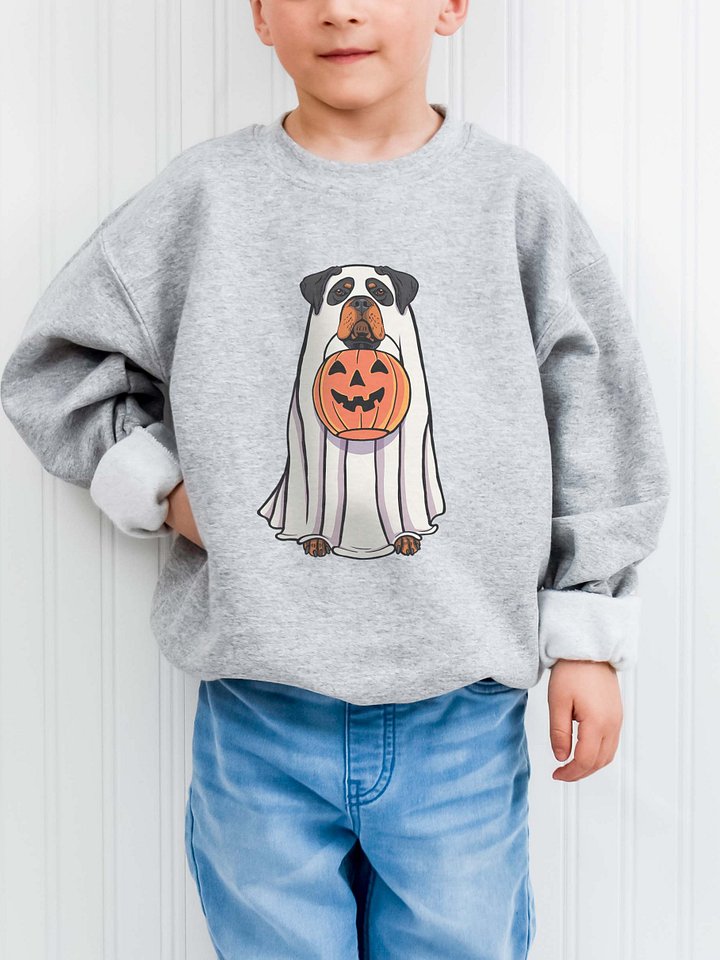 Halloween Rottweiler Youth Sweatshirt product image (1)