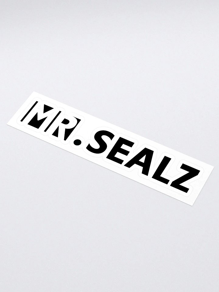 Mr. Sealz Sticker: Text logo product image (1)