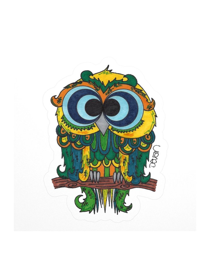 Cousins Owl: Breeze Sticker product image (1)
