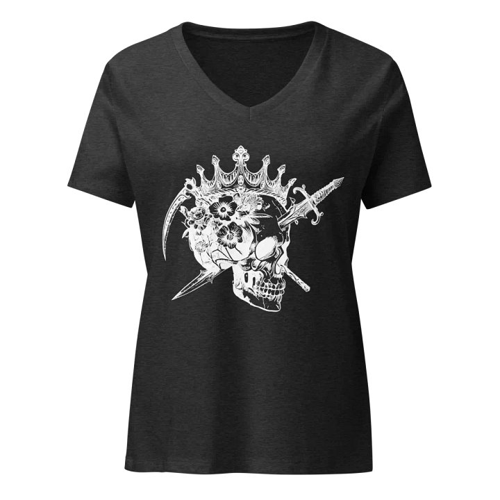 Four Horsemen Logo Bella+Canvas Women's Relaxed V-Neck T-Shirt product image (1)